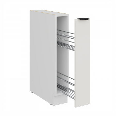 Szafka z wysuwanym koszem CARGO 15 cm biała AURO